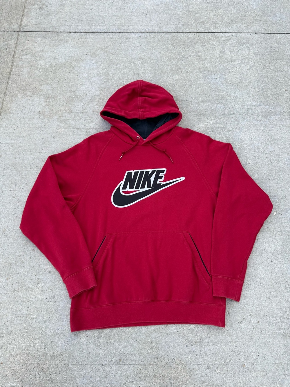 00s Red Nike Hoodie
